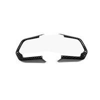 Cubierta De Volante Para Toyota Land Cruiser 300 LC300 2021-2023 Accesorios De Fibra De Carbono Plateado Adornos Internos ABS - details 3