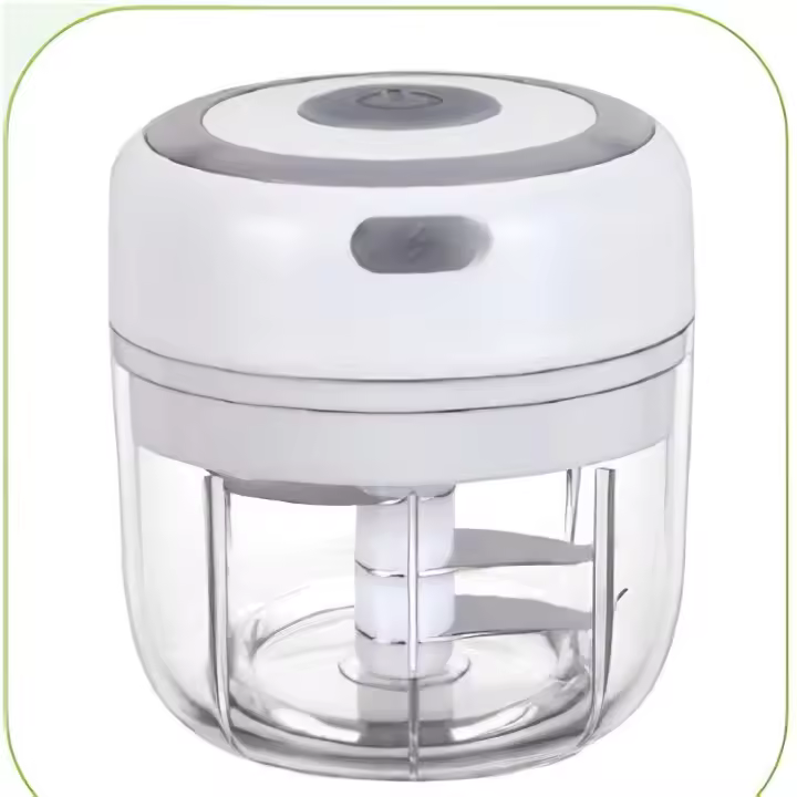 Picadora Compacta USB WISE - 250ml - Resistente al Agua, Cuchillas de Acero Inoxidable y Carga USB, Marca WISE - 1