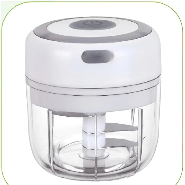 Picadora Compacta USB WISE - 250ml - Resistente al Agua, Cuchillas de Acero Inoxidable y Carga USB, Marca WISE - 1