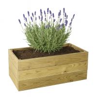 Jardinera de Madera de Pino Tratada para Exteriores - Gama Eco VidaHuerto - details 2