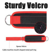 1Pcs Tirantes De Tobillo Ajustables Para Ejercicios De Fuerza Y Fitness Con Anillo D Soporte Para Entrenamiento En Casa Y Gimnasio - details 5