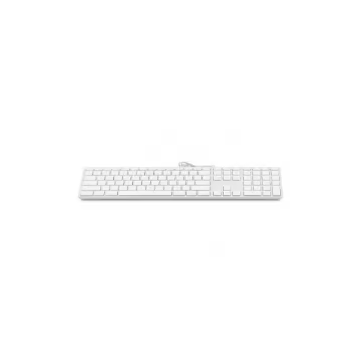 Teclado USB Teclado USB con cable ANSI de 109 teclas con 2x USB y cubierta superior de aluminio - US - 1