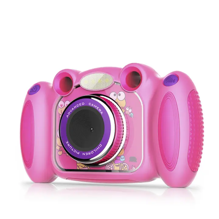 DAM. Cámara HD de 8 megapíxels para niños, con juegos, filtros y marcos creativos. Incluye micro SD de 32GB clase 10 Kingston 15x5x8cm. - 1