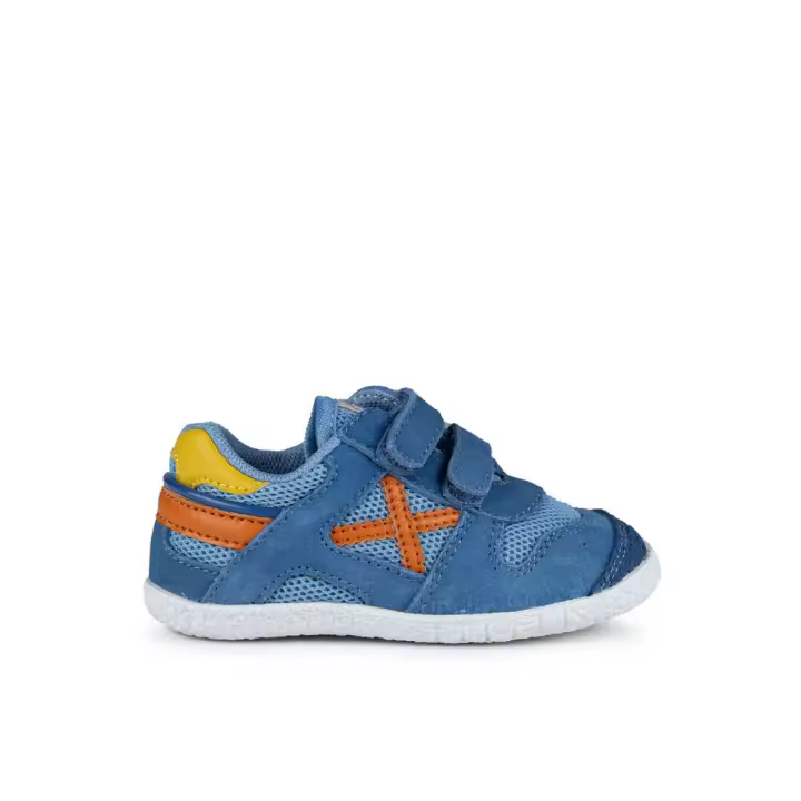 Zapatillas de Niño Munich Baby Goal, Inspiración Deportiva Retro, Resistente y Tenaz para Pequeños Guerreros - 1