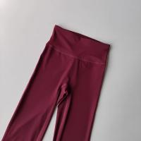 Leggings De Yoga Para Mujer Con Cintura Alta Y Pierna Ancha Transpirables Y Cómodas Pantalones Deportivos De Pierna Flared - details 8