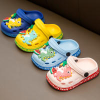 Zapatillas De Dinosaurio Para Niños Antideslizantes Secado Rápido Transpirables Sandalias De Jardín Para Bebés Con Patrón De Dinosaurio - details 1