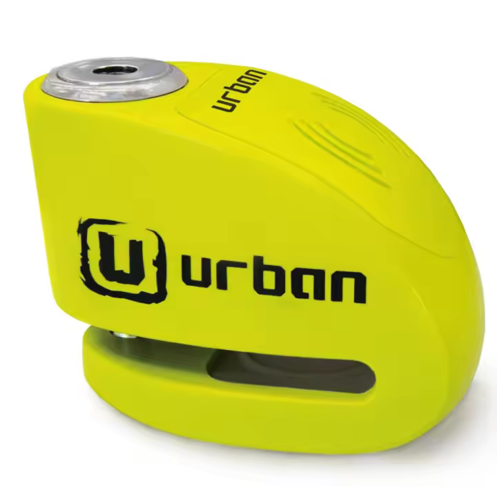 Candado de disco para motocicleta Urban UR906Y Alarma + Recordatorio - 1