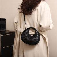 Bolso De Hombro PU Cuero Moda Color Sólido Con Red Trendy Bolso Cruzado Pequeño Para Damas Lujo Diseñador Bolsos De Mano - details 8