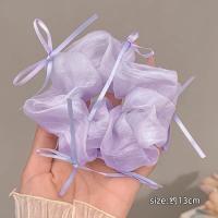 Nova Diadema De Encaje Y Malla Coreana Para Mujeres Diadema De Cinta Dulce Para Niñas Accesorios De Pelo Diarios Elásticos De Goma - details 6