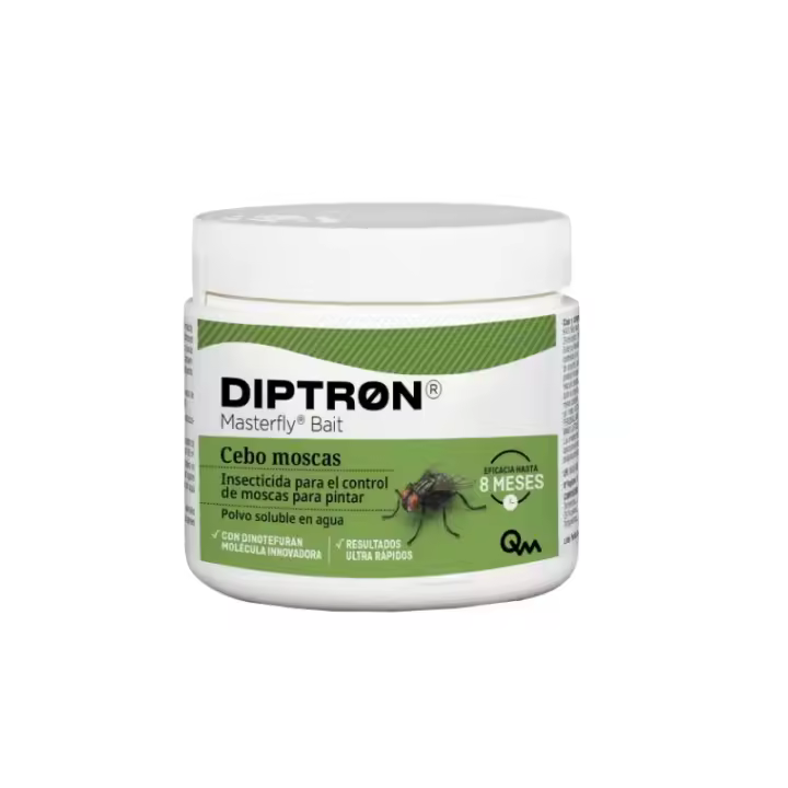 Masterfly Cebo Moscas  Bait 125 Gr. Quimunsa - Control de Moscas, polvo soluble con Atrayente Natural - 1