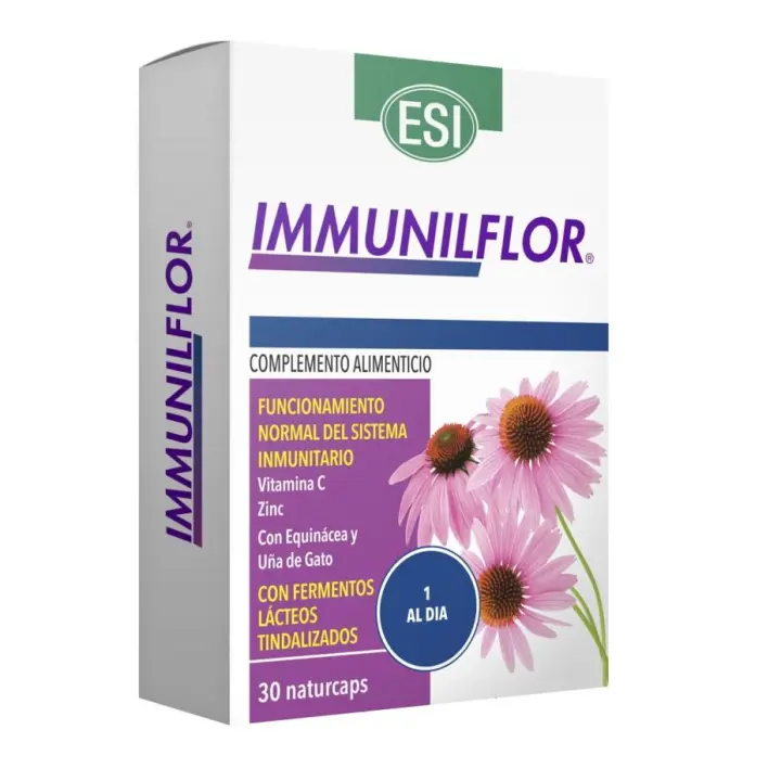 ESI - TREPAT DIET - Immunilflor ESI 30 Cápsulas - Refuerza el Sistema Inmunológico - 1