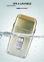 VGR Afeitadora Profesional Eléctrica Para Hombres Cincel De Barba Impermeable Con Pantalla Digital Afeitadora De Cabello Metálica V-335 - details 4