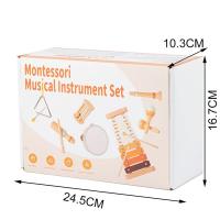 Juego De Instrumentos Musicales De Madera Para Bebés Montessori Xilofono De Percusión Para Niños De Preescolar Regalos Educativos - details 5