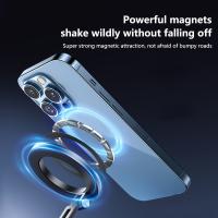 Soporte Movil Coche, Un soporte para teléfono con Sucker para Coche giratorio, retrácthil, plegable y con montaje magnético para teléfono giratorio de 360 °. Este soporte para teléfono con Sucker Eléctrica y montaje magnético - details 6