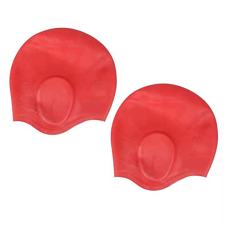 Gorro de Natación Unisex de Silicona para Pelo Largo y Corto - 1