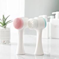 Cepillo Facial De Silicona De Doble Cara Ultimate Limpieza Profunda Y Minimización De Poros Higiénico Y Eficiente Para Cuidado De La Piel - details 1