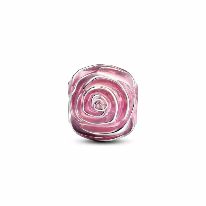 Charm Pandora  Rosa Rosa Floreciendo - 793212C01 - 1