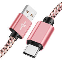 Cable De Carga Rápida De Nylon USB a a Tipo C Para Huawei Samsung Android 1M 2M 3M Transmisión De Datos Dispositivo De Carga TypeC - details 9