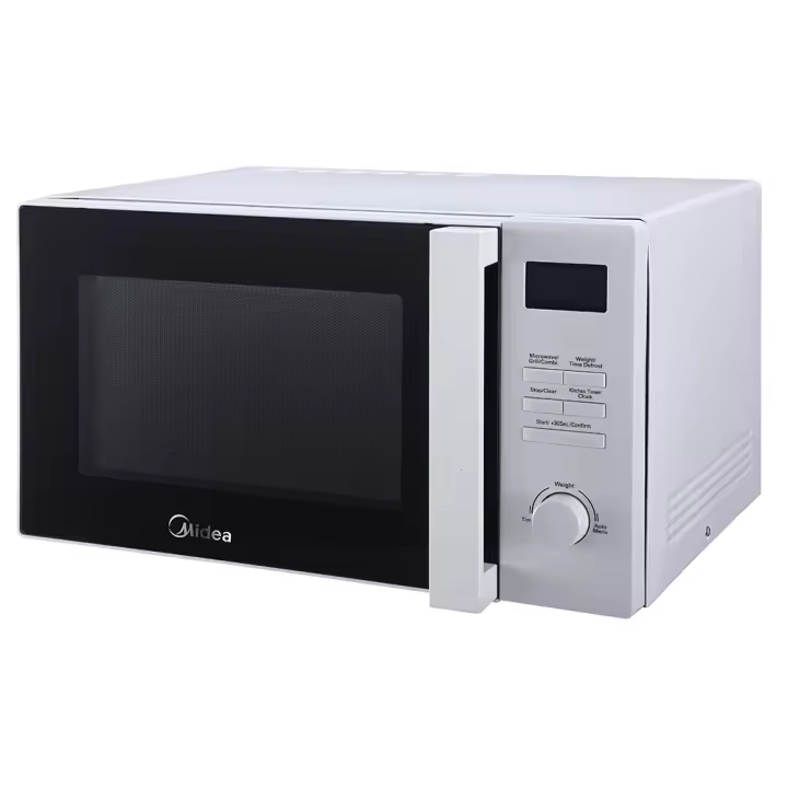 Midea MCM259GDWT - Microondas  25L 900W con grill Blanco - 1