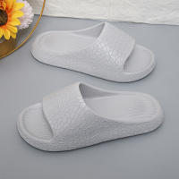 Eva Mujer Pantuflas De Casa Con Suela Suave Y Antideslizante Para Interior Y Baño Comodidad Verano 2024 Sandalias De Plataforma Flat EVA Color Verde/Gris/Cafe - details 5