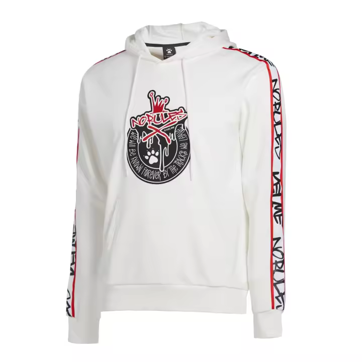Kelme Sudadera Capucha No Rules Blanco - 1