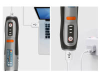 Taladro Mini Inalámbrico USB Con Cuerda Dremel Herramienta Rotativa 21000rpm Pluma Grabadora Electrónica Set DIY Con Accesorios - details 10