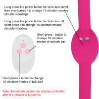 Vibrador Para Mujeres Con Bolas Vaginales Cortas/Longuras Estimulador De Clítoris Y Apliques Anal Juguetes Sexuales Para Masturbación Femenina Y Juegos Conyugales - details 10