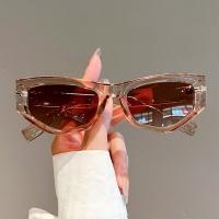 Gafas De Sol Para Mujer Y Hombre Estilo Vintage Con Ojos De Gato Lentes Gradiente Irregular Protección UV400 Unisex - details 11