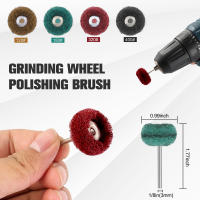 Set De 50/58PCS De Cepillo De Abrasivo Para Broca Mini Con Fibra De Nylon Y Rosca De 1/8 Pulgada Para Herramienta Rotativa Dremel Accesorios De Pulido Y Polvo - details 6