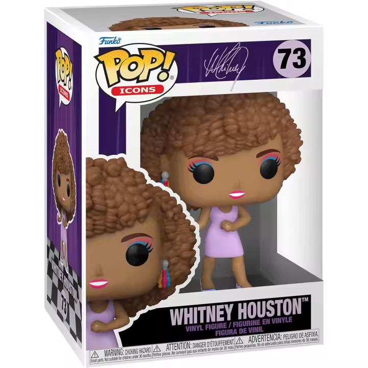 Funko Pop! Icons: Whitney Houston - I Wanna Dance with Somebody - Figura de Vinilo Coleccionable - Idea de Regalo- Mercancia Oficial - Juguetes para Niños y Adultos - Music Fans - MR POPYE - 1