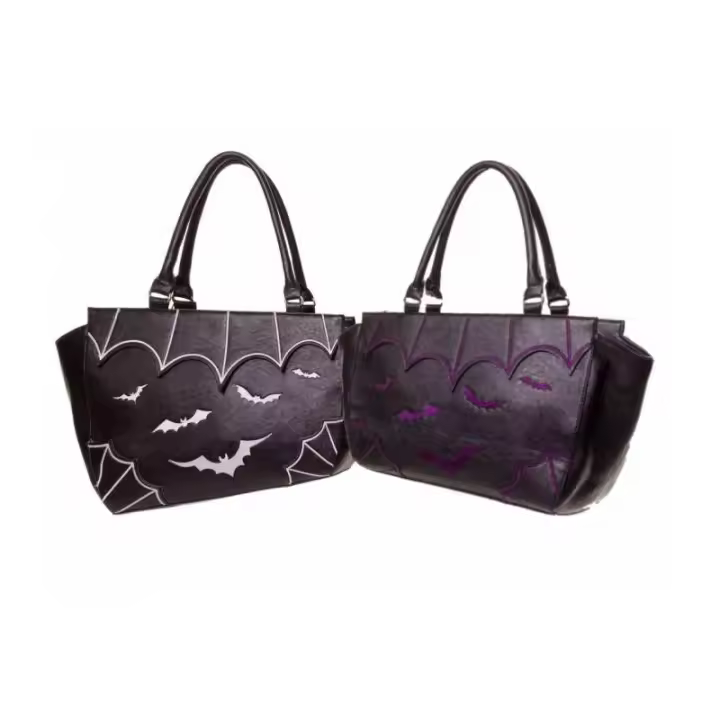 Bolso Murciélagos Negro 2 Colores Bats Handbag by Banned BBN797 - 1