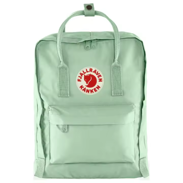 Mochila Verde Fjallraven Kanken Mint Green 16L Resistente y Versátil - 1