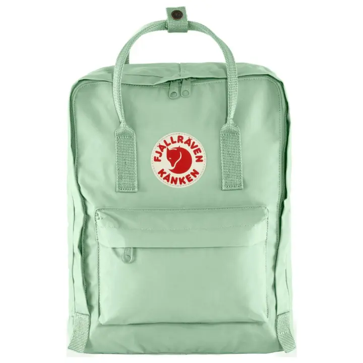 Mochila Verde Fjallraven Kanken Mint Green 16L Resistente y Versátil - 1