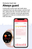 Reloj Inteligente para Mujer - Smartwatch con Llamadas Bluetooth, Pantalla HD 1,39 "Rose Gold, IP68 Impermeable, 100 + Modos Deporte, Monitoreo Cardíaco/Sueño/SpO2/Pasos - details 9