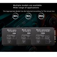 Convertidor De Voltaje Automotriz 24V a 12V 60A~100A Regulador De Tensión Para Coche Inversor De Audio De Coche Protección Contra Sobrecorriente Y Sobretensión - details 5
