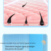Máquina de Limpieza Facial 2025: Calor Terapéutico + Microburbujas Profundas | Delete Puntos Negros/Acné/Grasa with 4 Modos (150 Min Duración) | Incluye Loción para Poros + 3 Cabezales Intercambiables | IPX5 Resistant, silencioso Nocturna | - details 0