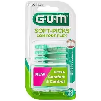Gum Comfort Flex Palillos Interdentales, 40 Uds - 1