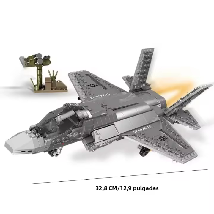 Bloques De Construcción De Avión A10 Warthog WW2 961PCS Kit De Modelos De Aviación Para Jóvenes Y Adultos Juguetes Educativos - 1