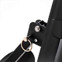 ManiBoom Banco Musculación PLEGABLE Multifuncional con 7 Posiciones Ajustable CARGA 250kg - Banco de Pesas con 2 Bandas de Entrenamiento y Cojín para Bíceps - Banca para Gym en Casa - details 1