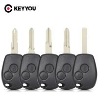 Carcasa De Llave Para Coche KEYYOU 10PCS Compatible Con Renault Megane Modus Espace Laguna Duster Logan DACIA Sandero Fluence Clio Kangoo Nissan 2BNT Material ABS - details 0