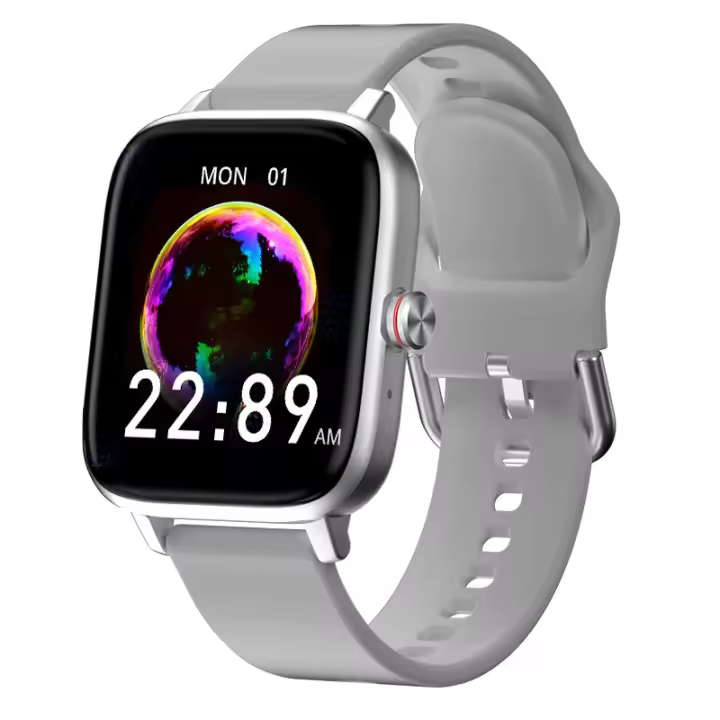 Venta caliente ( ) reloj inteligente con control del ritmo cardíaco y de la presión arterial, Bluetooth, llamadas, podómetro, reloj inteligente deportivo con espejo cruzado - 1