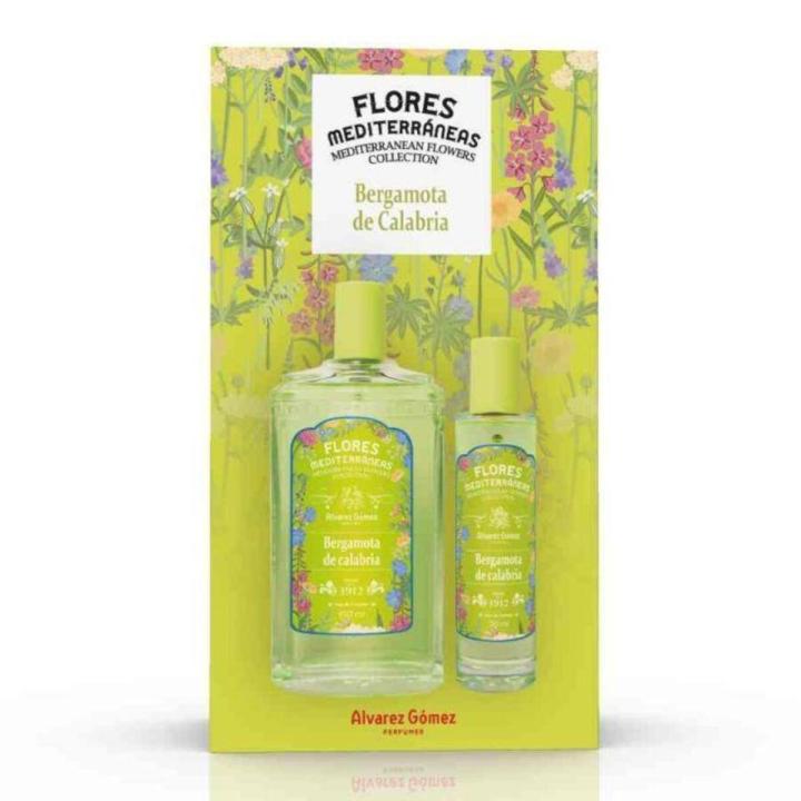 ALVAREZ GOMEZ Flores Mediterráneas Bergamota de Calabria Eau de Toilette cítrica floral unisex 150 ml + 30 ml / Estuche — oferta en Miravia