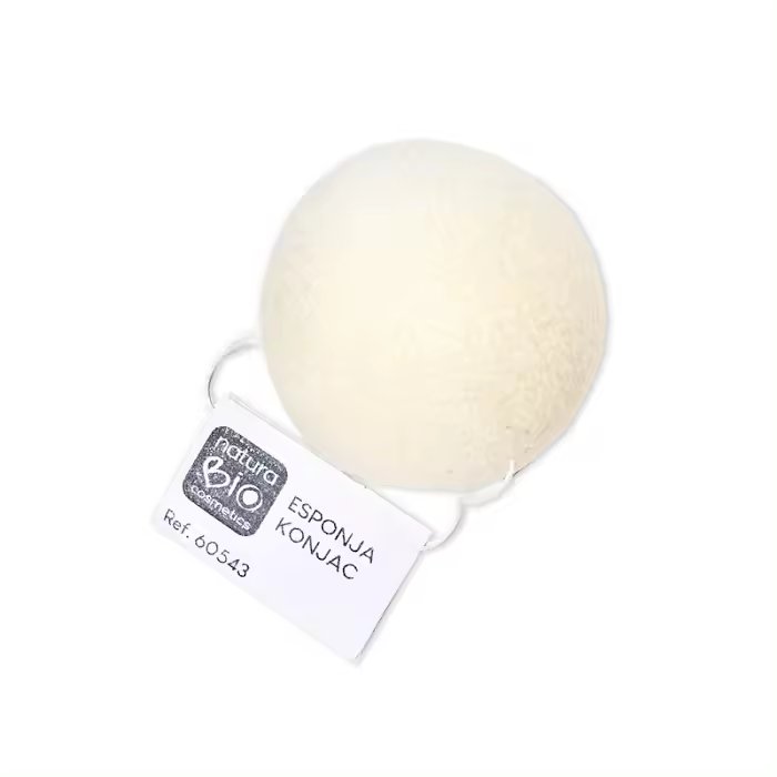 Esponja Konjac 1 unidad  NaturaBIO Cosmetics - 1