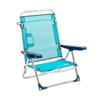 SILLA DE PLAYA BAJA MULTIPOSICION DE FIBRELINE CON ASA Y PATA TRASERA PLEGABLE ALCO ALCO - details 0