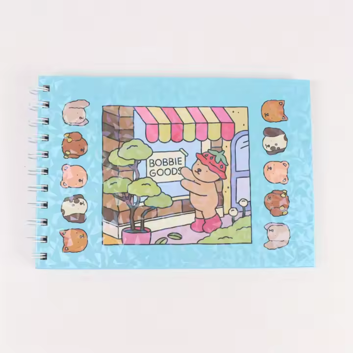 Libro De Colores BOBBIE GOODS Con Temas De Animales Libro De Dibujo Y Pintura Para Amigos Regalo De Cumpleaños Material De Suministros De Pintura - 1