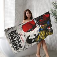 Toalla De Baño Grande Y Absorbente De Microfibra D-Deadpool Y W-Wolverine 2023 Para Playa Y Piscina Secado Rápido Tamaño 76x182 Cm - details 7