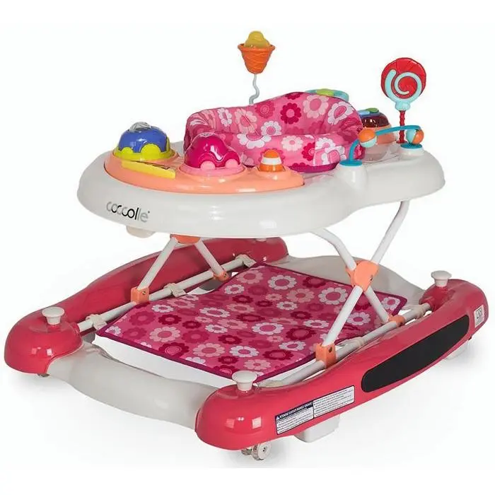 Andador com baloiço Coccolle Inizio Pink - 1