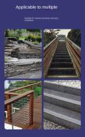 VzzUoo Luz Solar LED Para Escaleras Impermeable Para Jardín Patio Terraza Guardarriel Escalones Iluminación Landscape - details 12