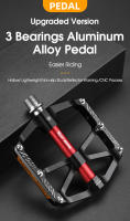 Pedales De Bicicleta Ultralight WEST BIKING CNC 3 Engranajes Aleación De Aluminio Antideslizante Reflectante Para BMX MTB Carretera - details 0