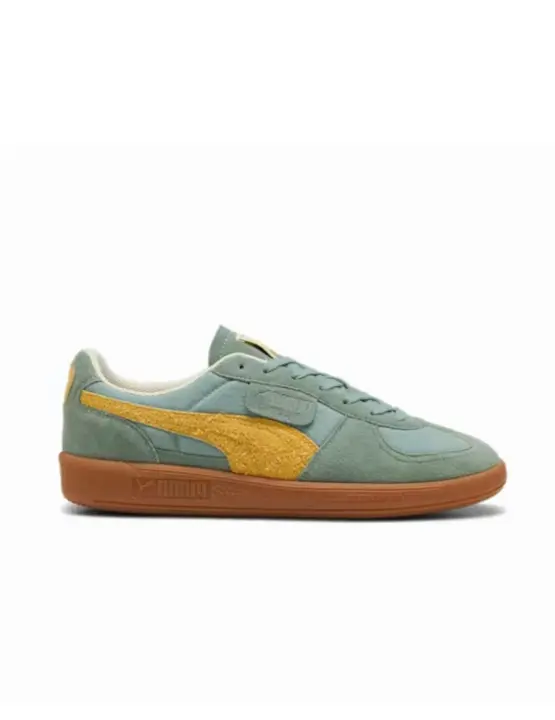 Zapatilla Puma M Palermo Weathered Verde/Mostaza - 1